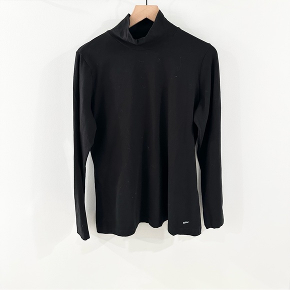 Woolrich Turtleneck Top Black Size XL - Picture 2 of 6